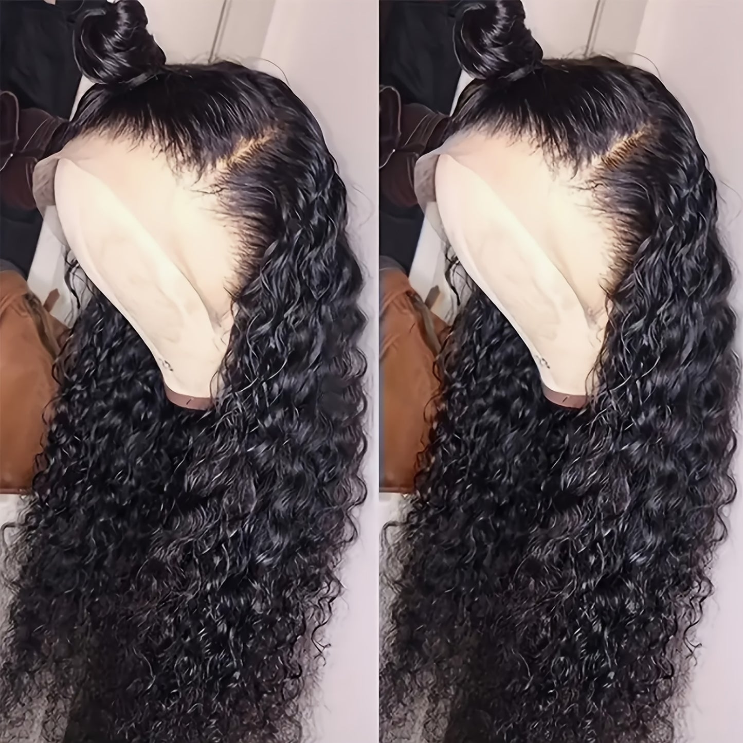 Wave Curl Black Wig