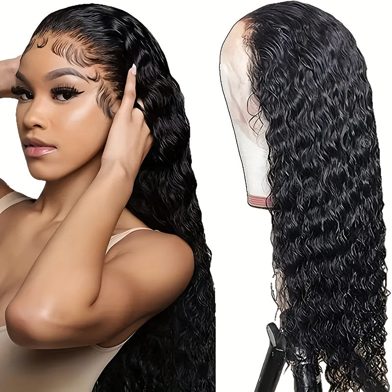 Wave Curl Black Wig