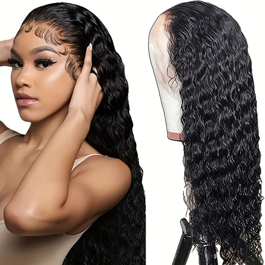 Wave Curl Black Wig