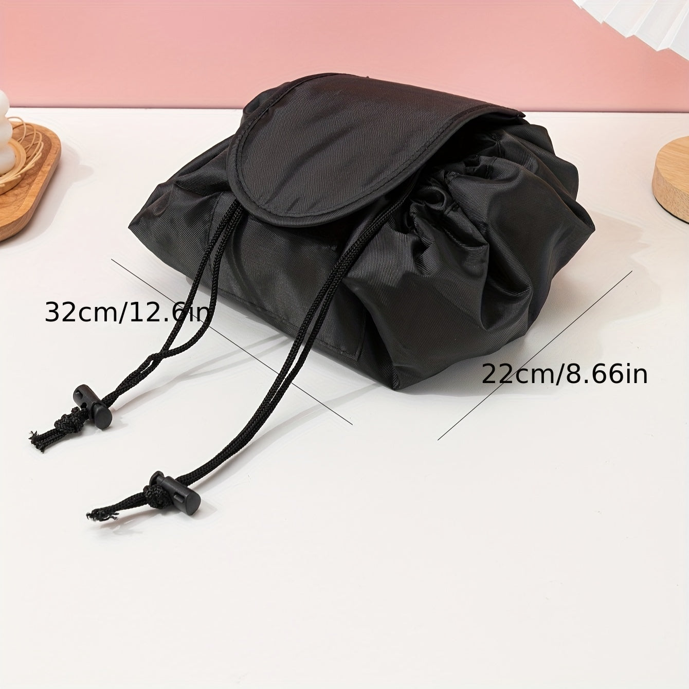 Drawstring Makeup Bag