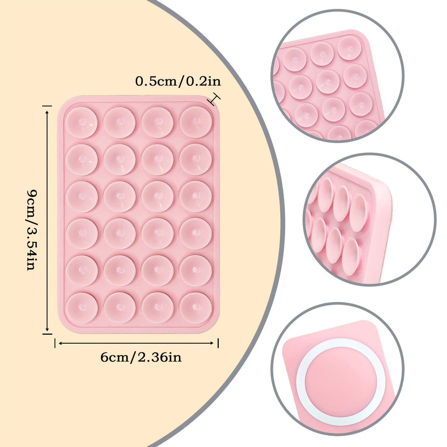 Magnetic Suction Phone Sticker